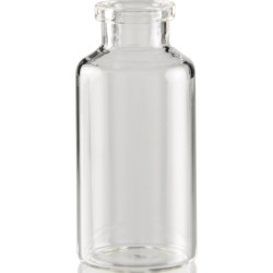 25R Tubular Glass Clear Type 1 Injection Vial